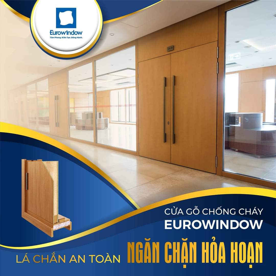 Cửa Gỗ Chống Cháy Eurowindow 
