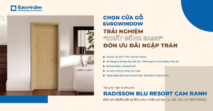 Cửa Gỗ Eurowindow đón ưu đãi ngập tràn