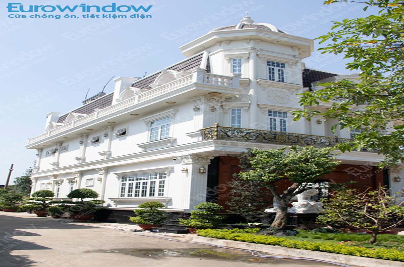 biệt thự sử dụng cửa Eurowindow biệt thự sử dụng cửa Eurowindow