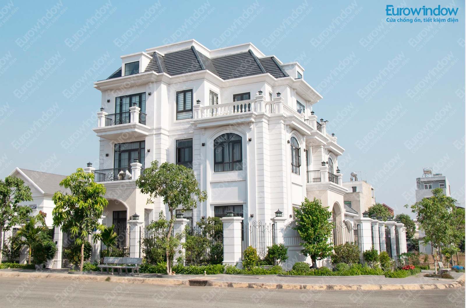biệt thự sử dụng cửa Eurowindow biệt thự sử dụng cửa Eurowindow