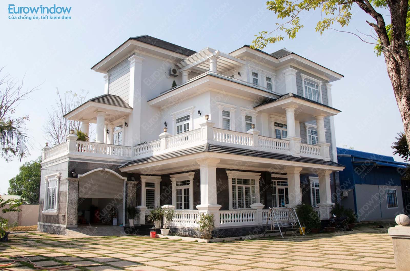 biệt thự sử dụng cửa Eurowindow biệt thự sử dụng cửa Eurowindow