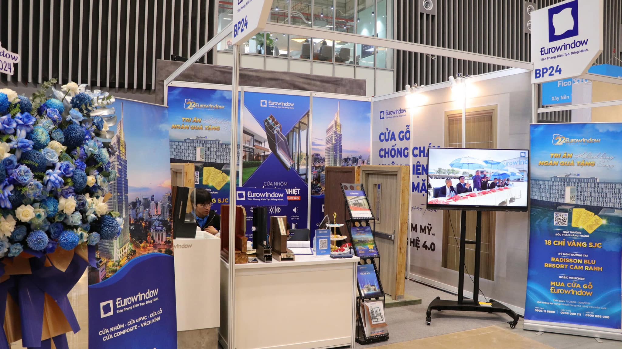 Eurowindow Tại Triển lãm Nội thất & Xây dựng VIBE 2024