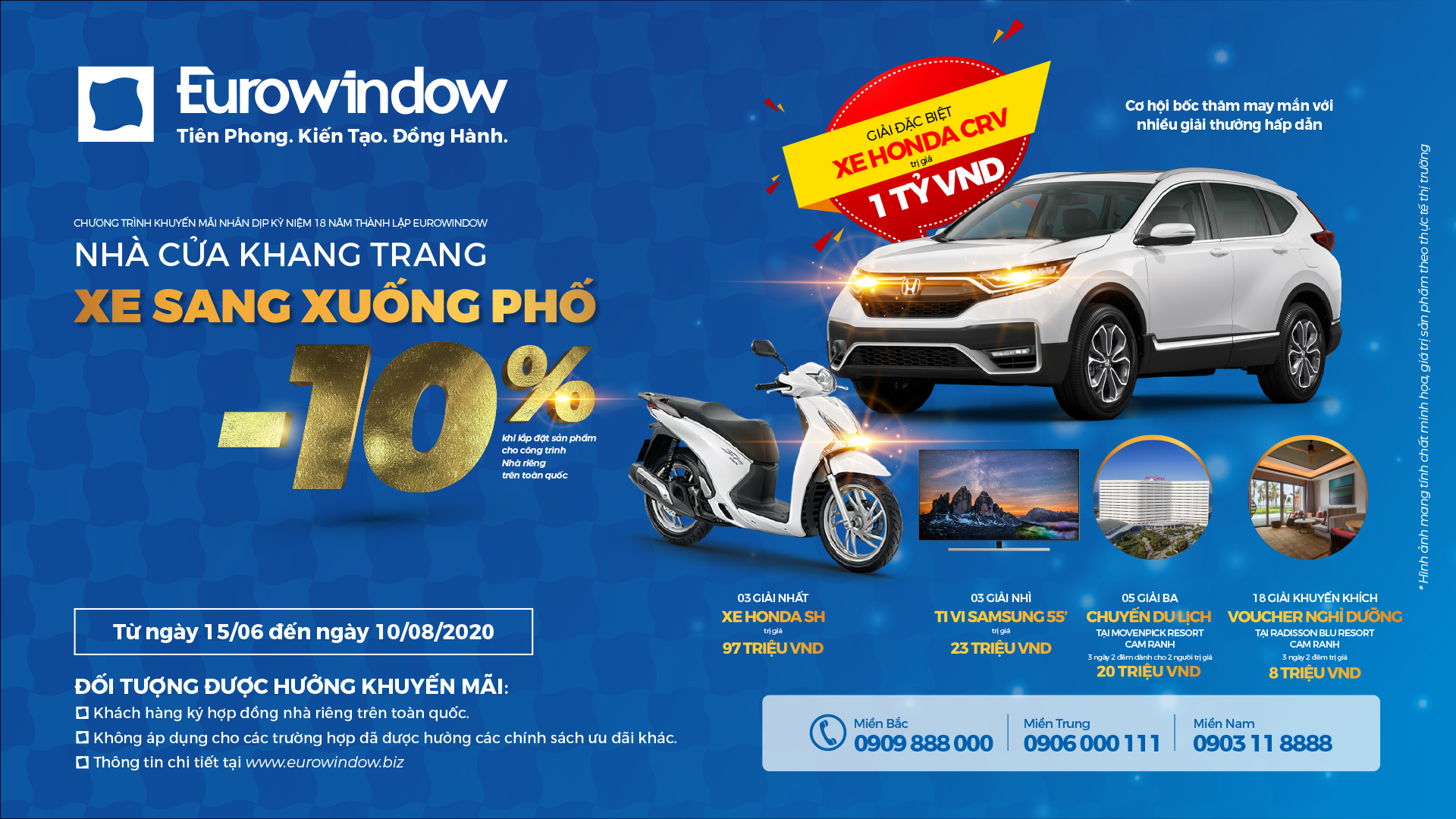 Eurowindow Giảm Giá 10%