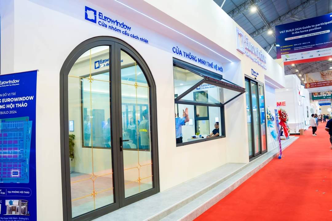 Eurowindow nổi bật tại Vietbuild TPHCM 2024